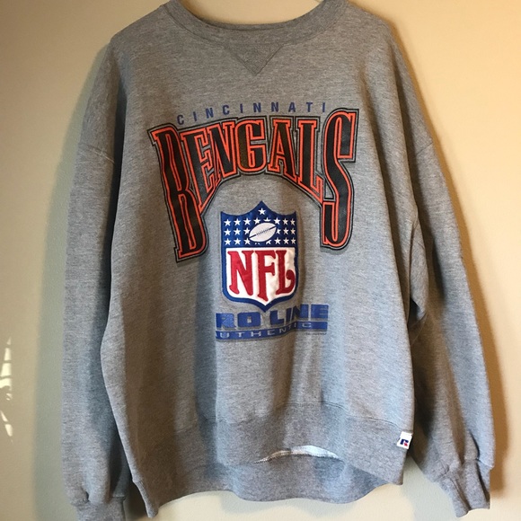 Bengals crewneck sweatshirt Clearance